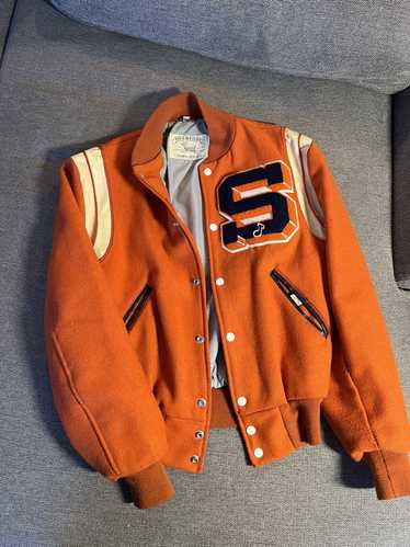 Vintage Syracuse Orange Varsity Jacket Small Vint… - image 1