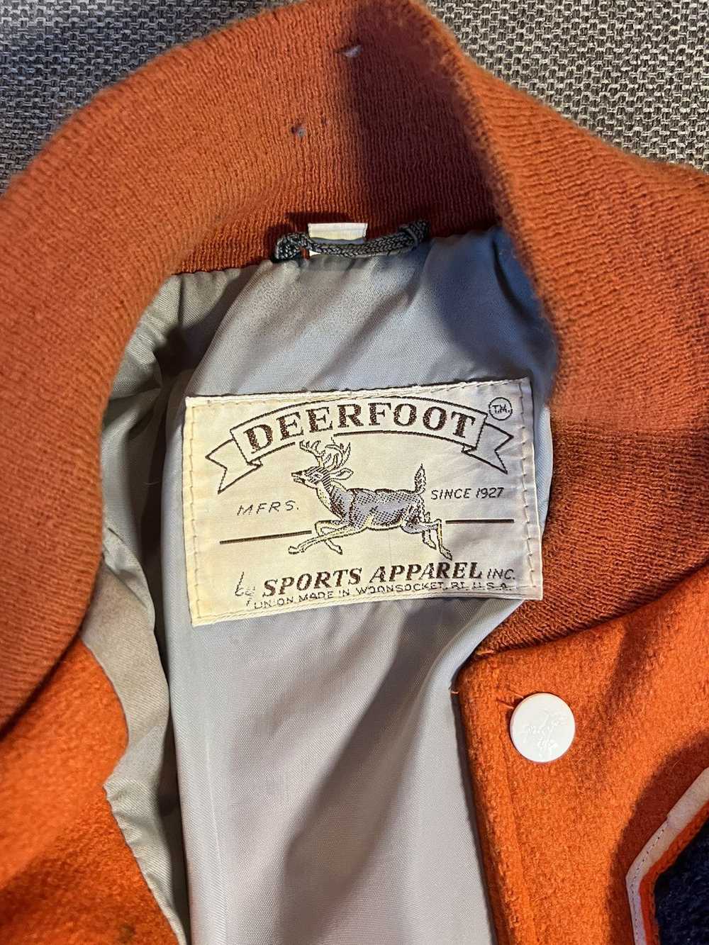 Vintage Syracuse Orange Varsity Jacket Small Vint… - image 2