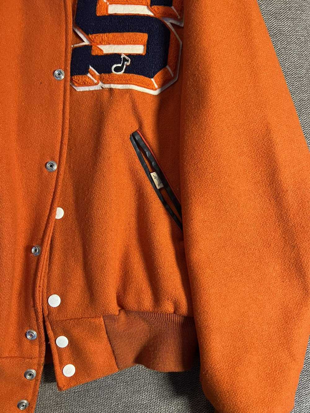 Vintage Syracuse Orange Varsity Jacket Small Vint… - image 6