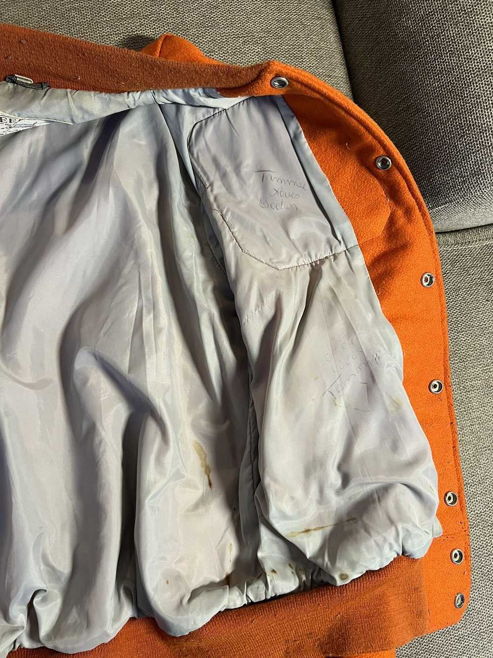 Vintage Syracuse Orange Varsity Jacket Small Vint… - image 8