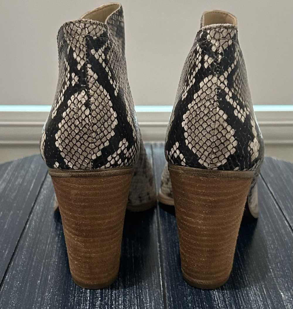 Vince Camuto Vince Camuto Snakeskin Booties - image 5