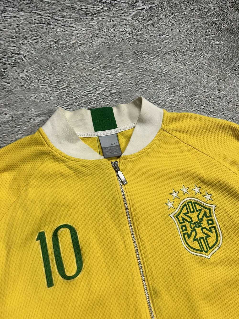 Nike × Vintage Nike Brazil track jacket 10 Ronald… - image 2