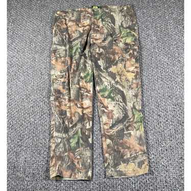 Vintage VTG Flannel Camouflage Cargo Pants Men's … - image 1
