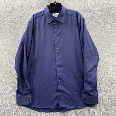 Eton ETON Shirt Mens XL Button Up Long Sleeve Extr