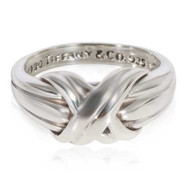 Tiffany & Co. Tiffany & Co. Vintage X Ring in 925… - image 1