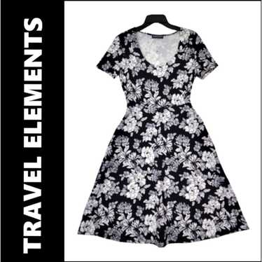 Element Travel Elements Black Dress Size Medium Wo