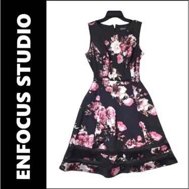 Vintage Enfocus Studio Black Dress Size 8 Women S… - image 1