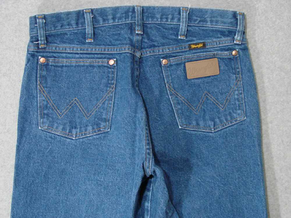 TF01401 **WRANGLER** 13MWZ STRAIGHT LEG JEANS 34x… - image 2