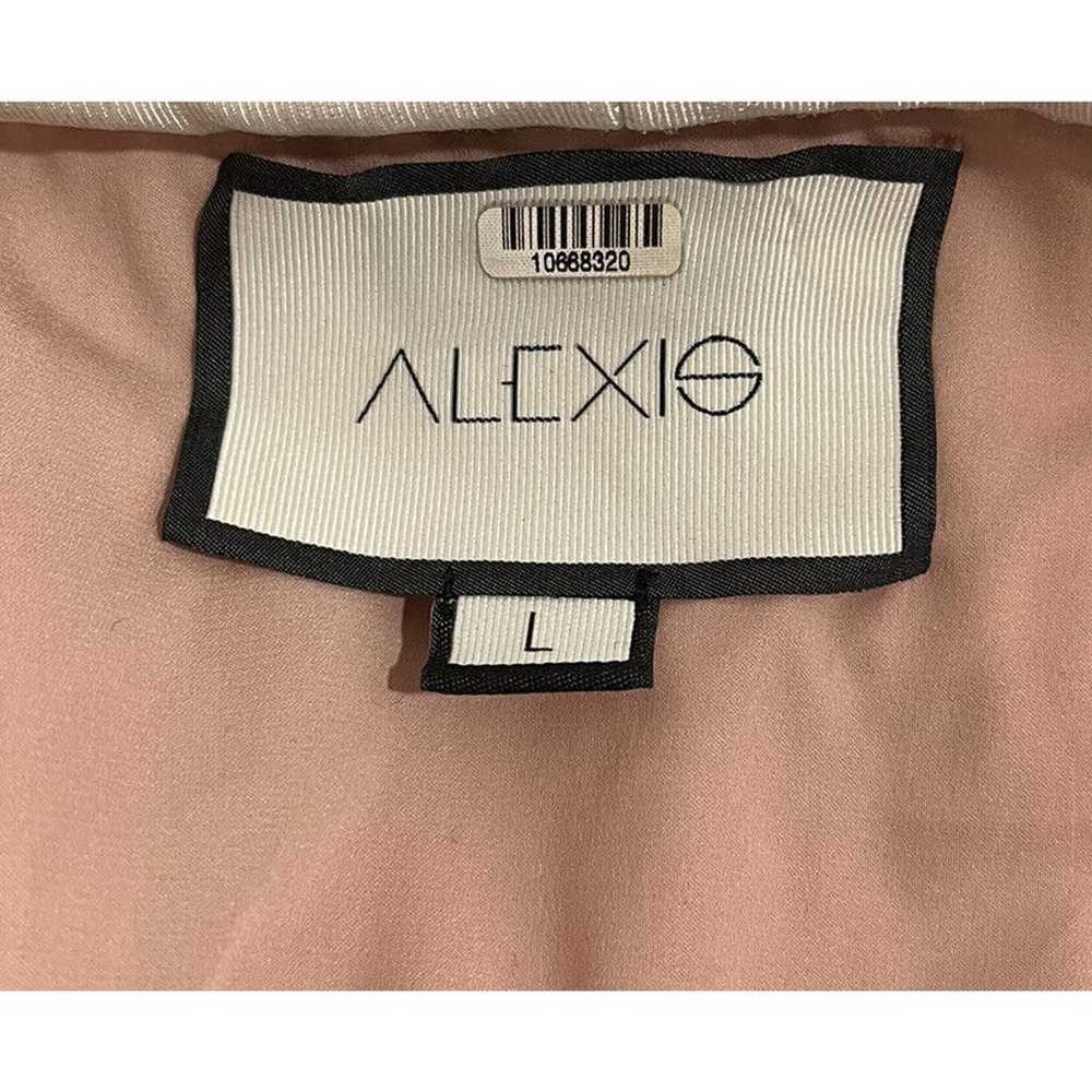 ALEXIS White ISA Top Off Shoulder Halter Tie Lace… - image 9