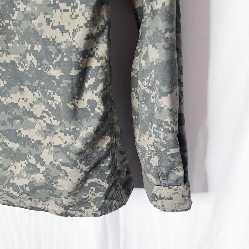 Army Combat Uniform Coat Sz Large Long Army Digit… - image 10