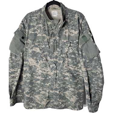 Army Combat Uniform Coat Sz Large Long Army Digit… - image 1
