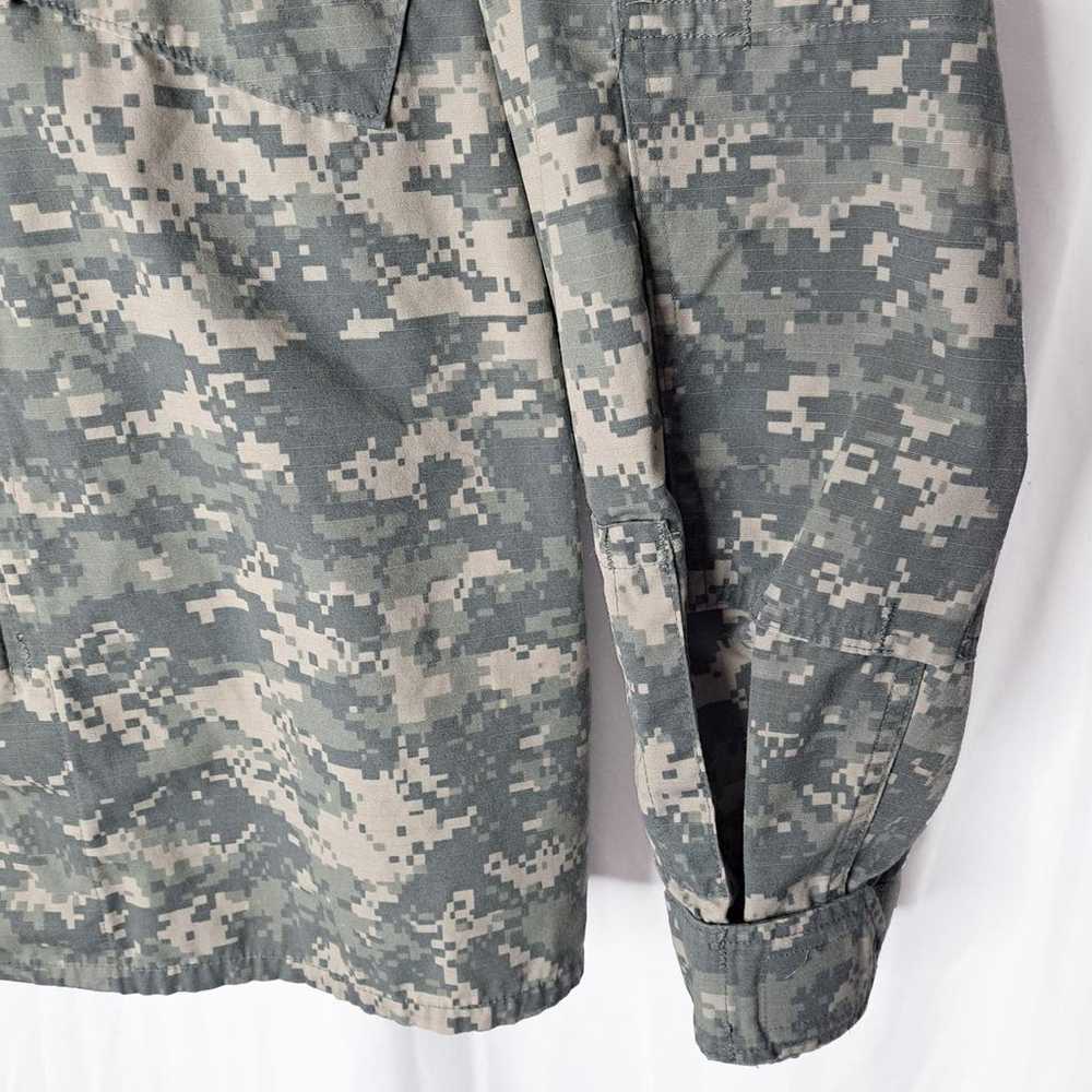 Army Combat Uniform Coat Sz Large Long Army Digit… - image 5