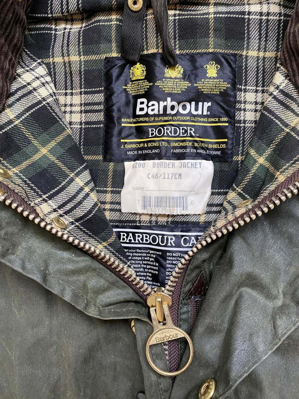 Barbour × Outdoor Life × Waxed Barbour Vintage Wa… - image 3