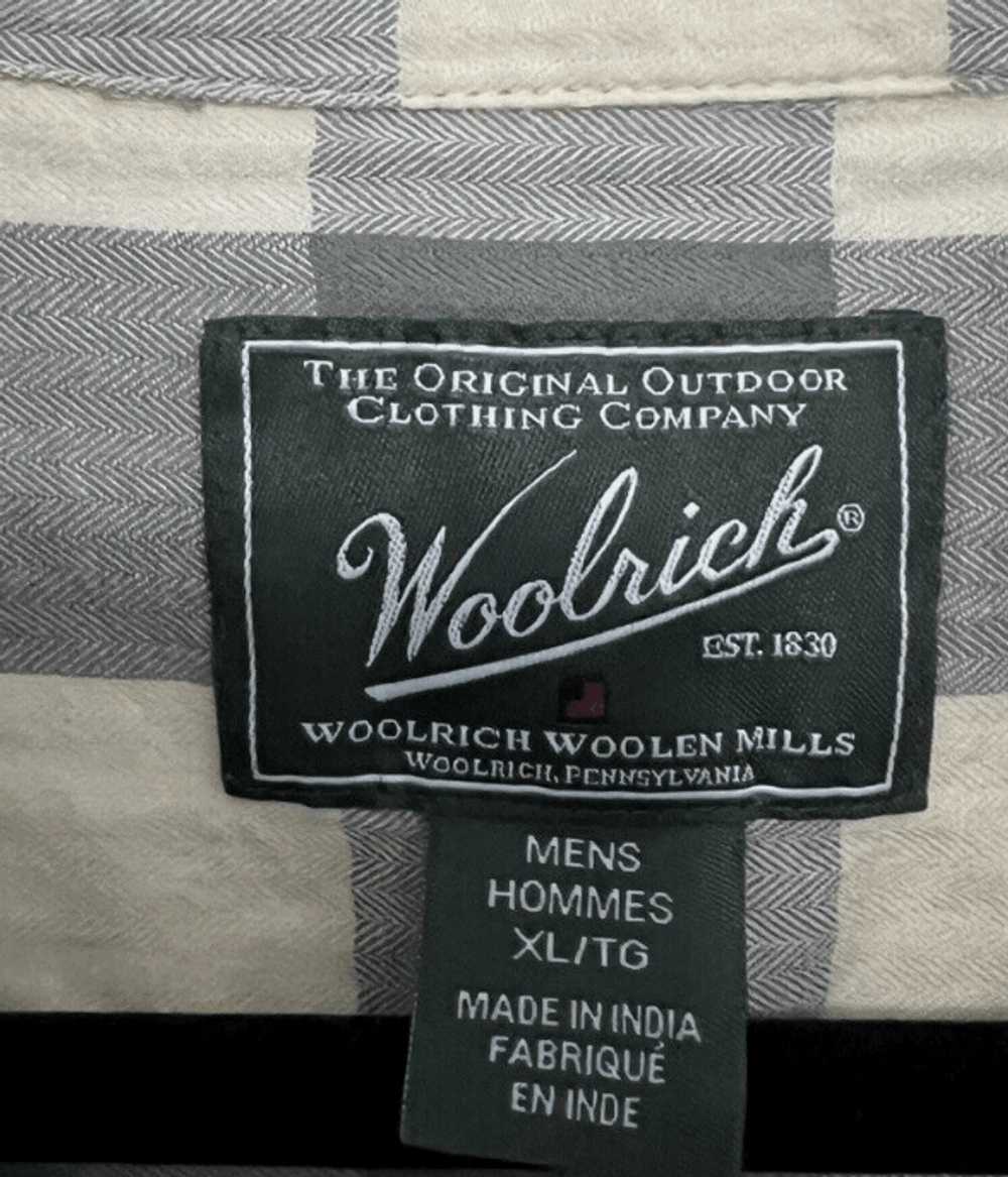 Woolrich Woolen Mills Woolrich Gray/Cream Buffalo… - image 3