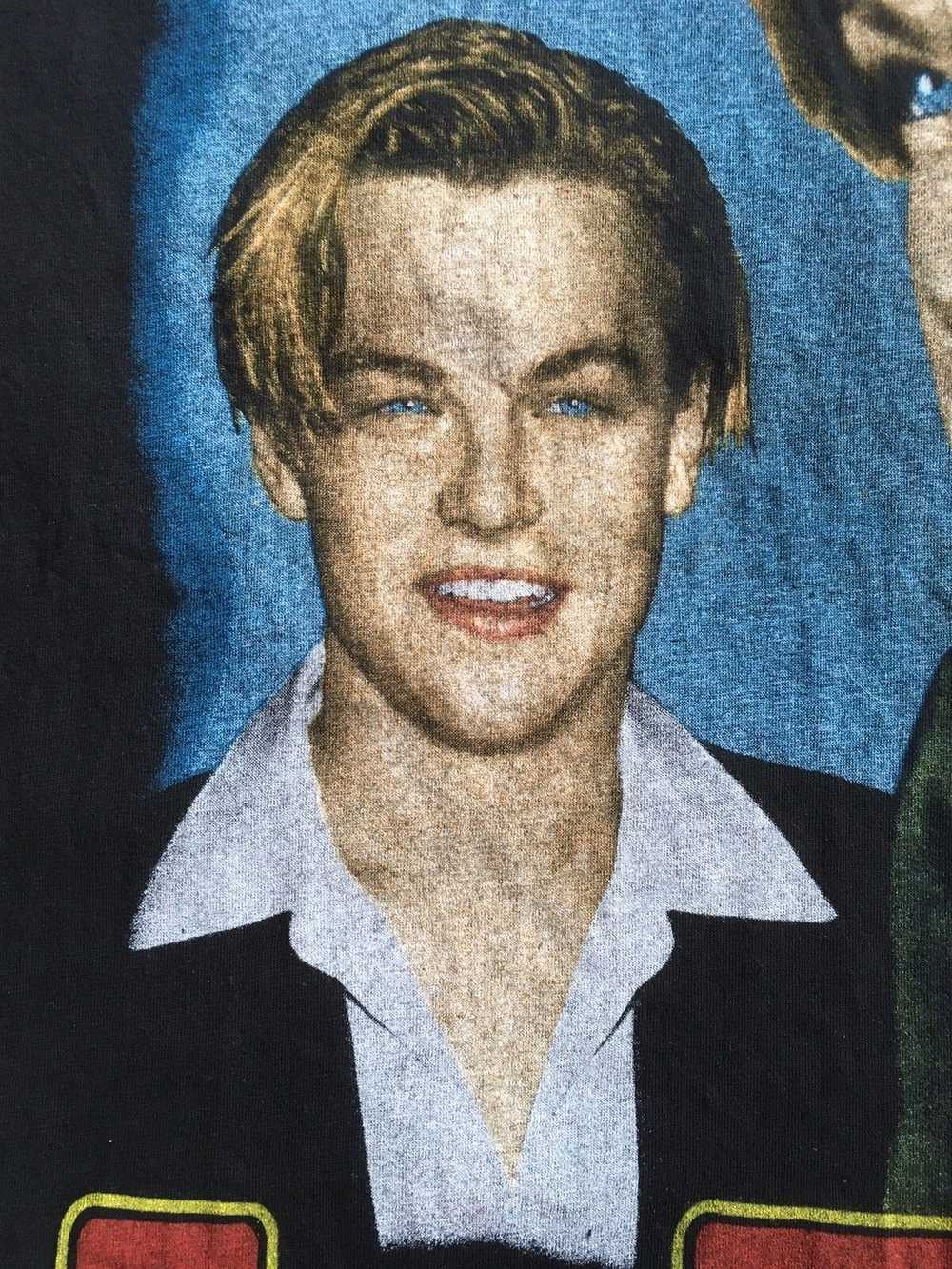 Movie × Rap Tees × Vintage Leonardo DiCaprio Shir… - image 8