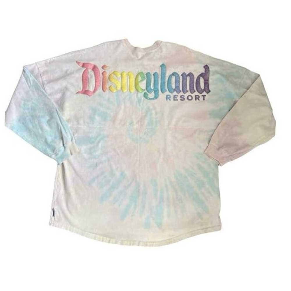Disneyland rainbow Tie dye spirit jersey long sle… - image 2