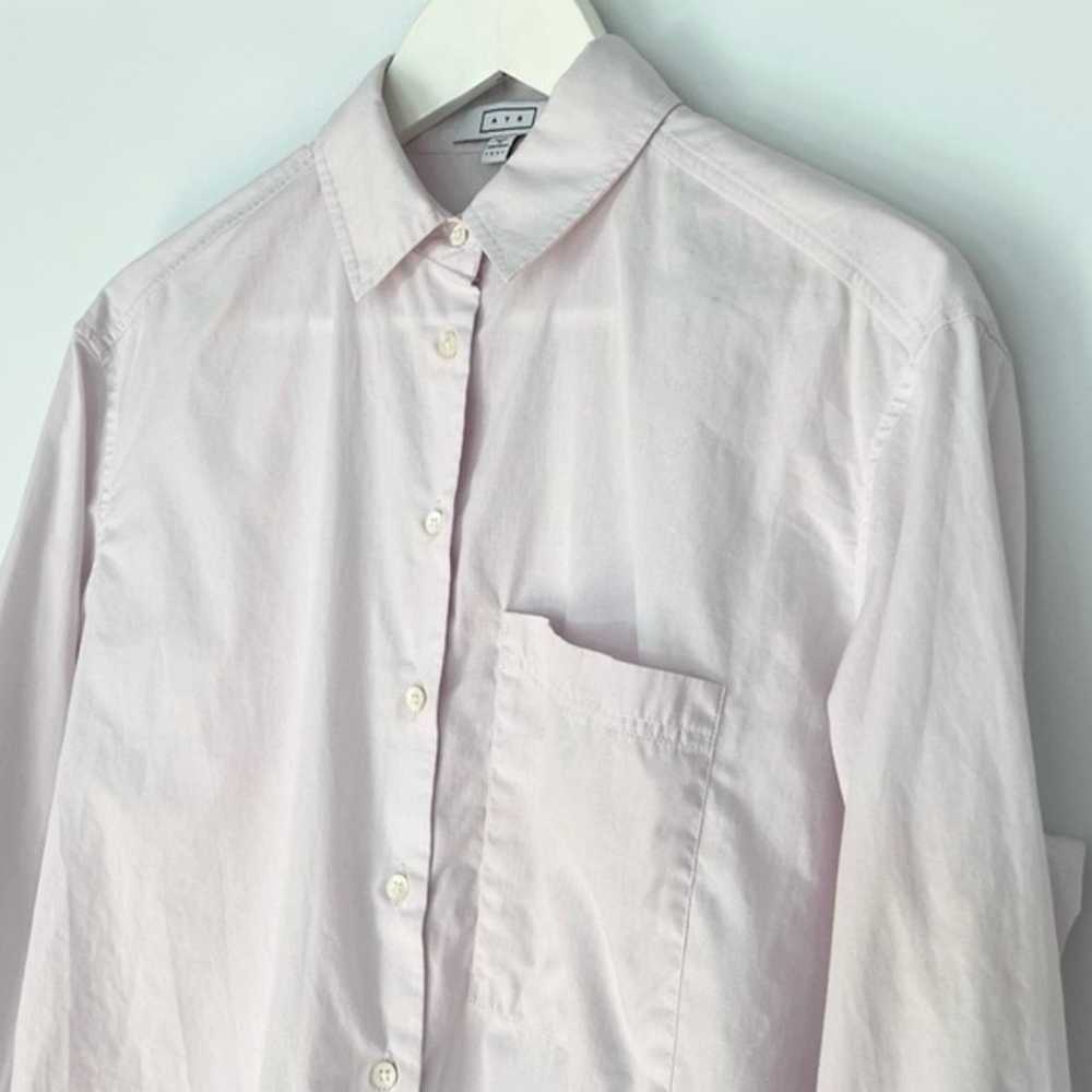 AYR Deep End Oversized Cotton Button Front Shirt … - image 6