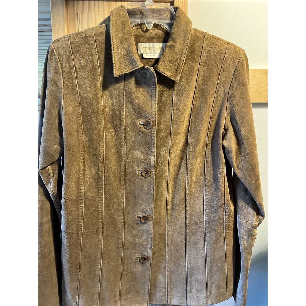 Other Vintage Western Jacket Suede Women Size 8 M… - image 2