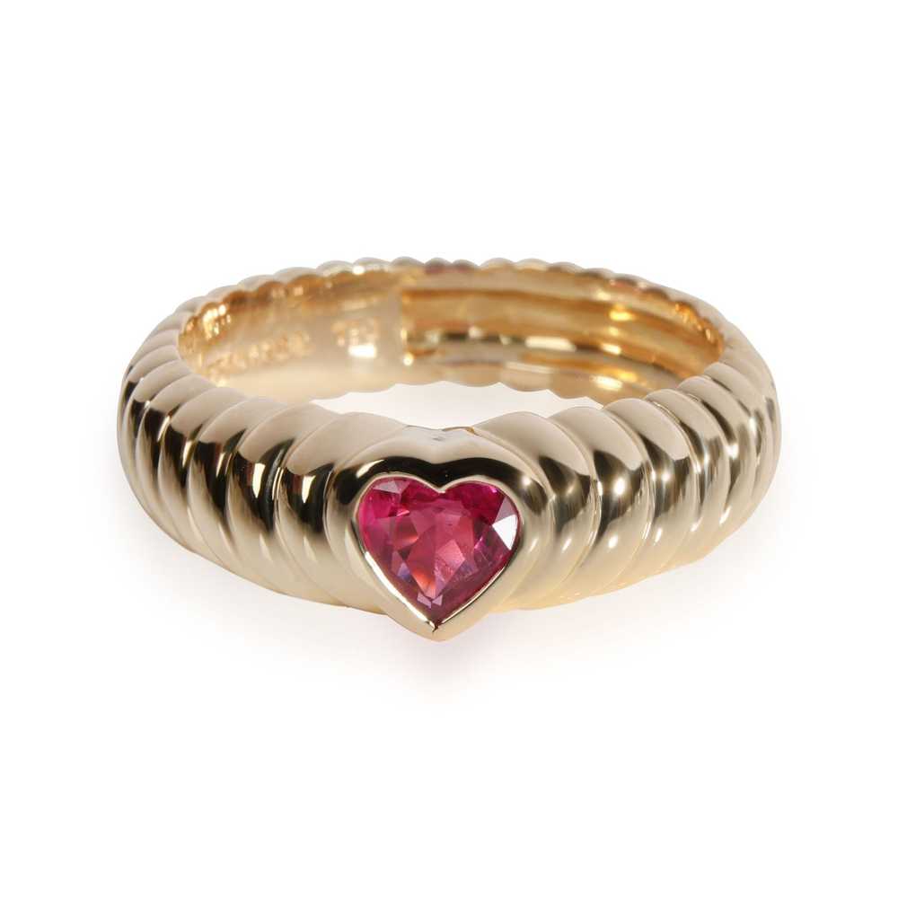 Tiffany & Co. Tiffany & Co. Vintage Ruby Heart Ri… - image 1