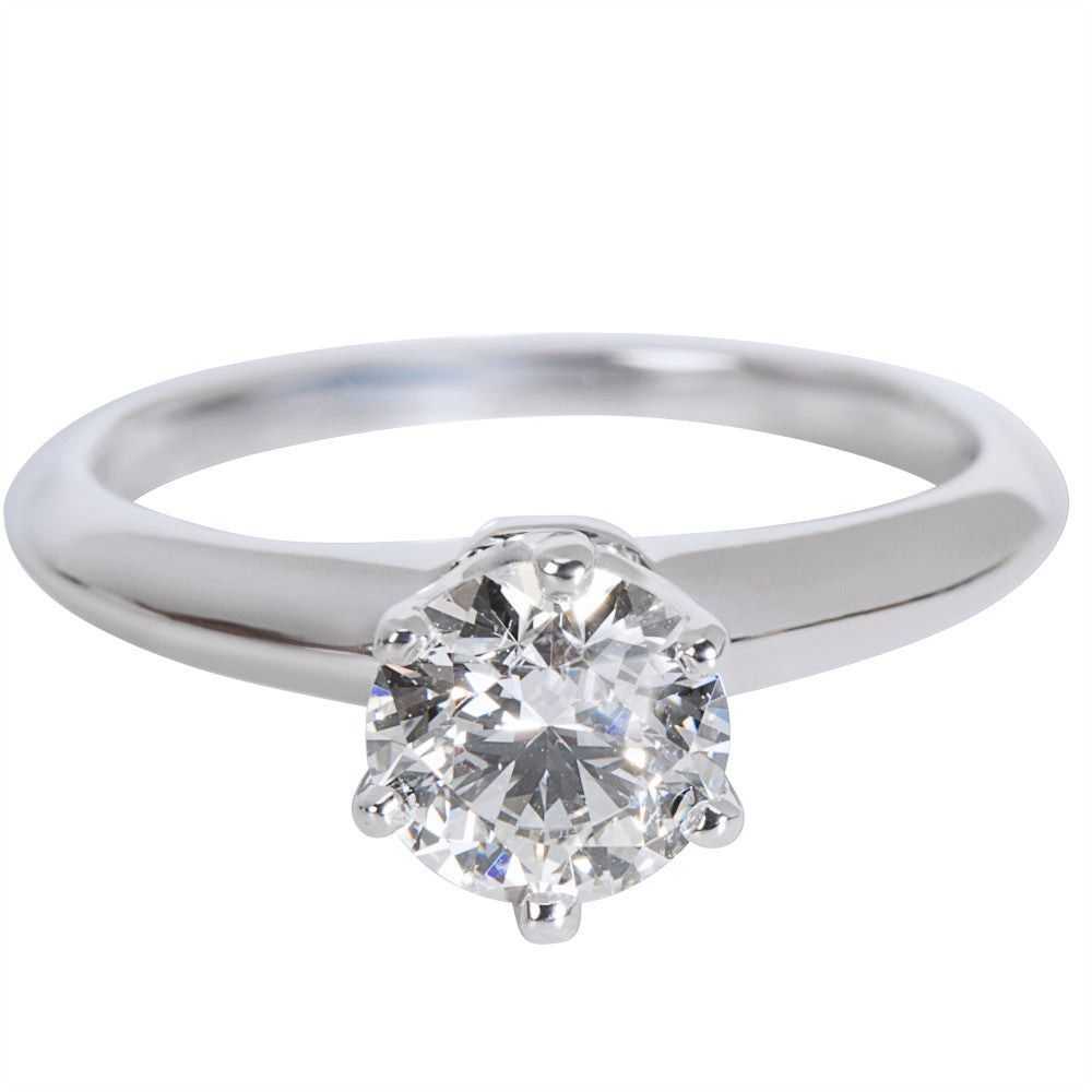 Tiffany & Co. Tiffany & Co. Solitaire Diamond Eng… - image 1