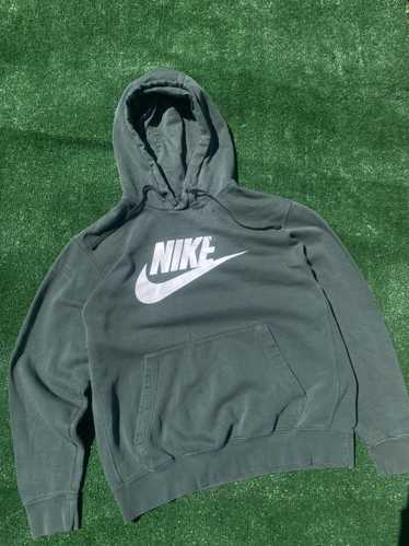 Nike × Vintage Y2K Nike Green Distressed Hoodie