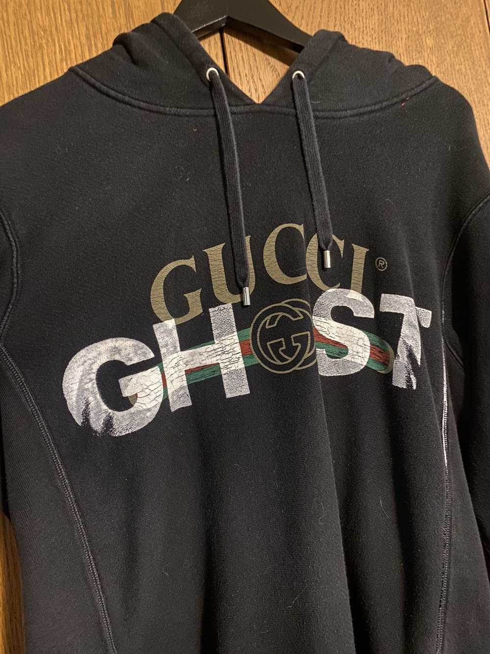 Gucci 1/1 Gucci GHOST Hand Painted Hoodie - image 4