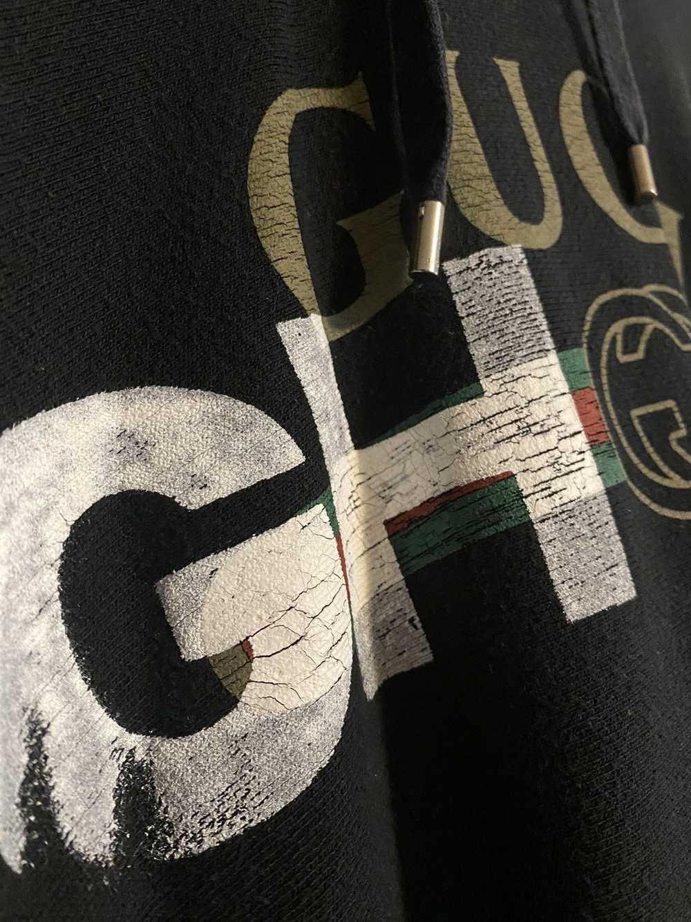 Gucci 1/1 Gucci GHOST Hand Painted Hoodie - image 5