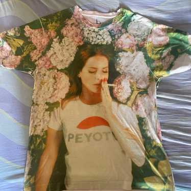 Lana Del Rey 2014 Tour Shirt M Peyote Pic