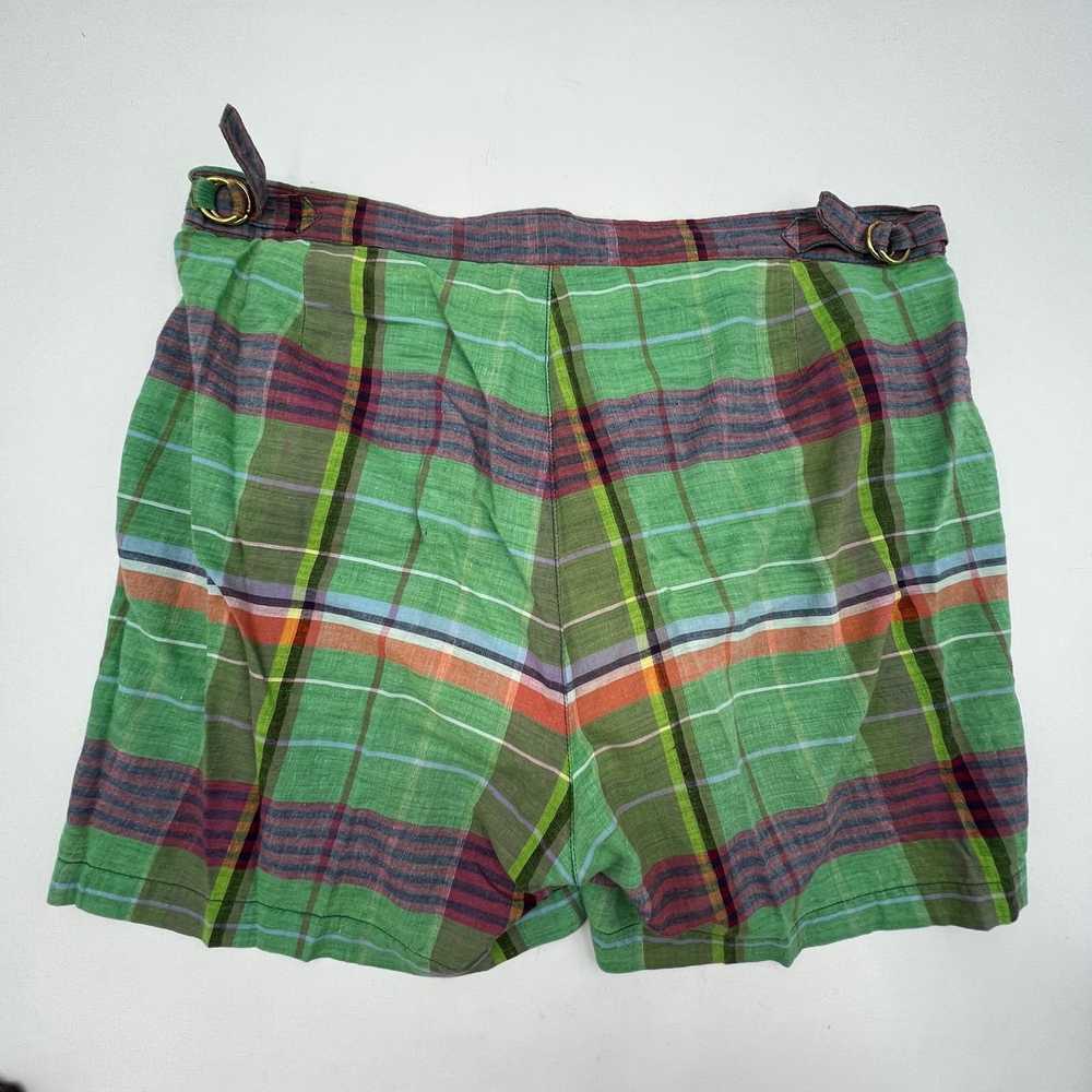 Vintage Vintage Swim Trunks Plaid Madras Shorts G… - image 11