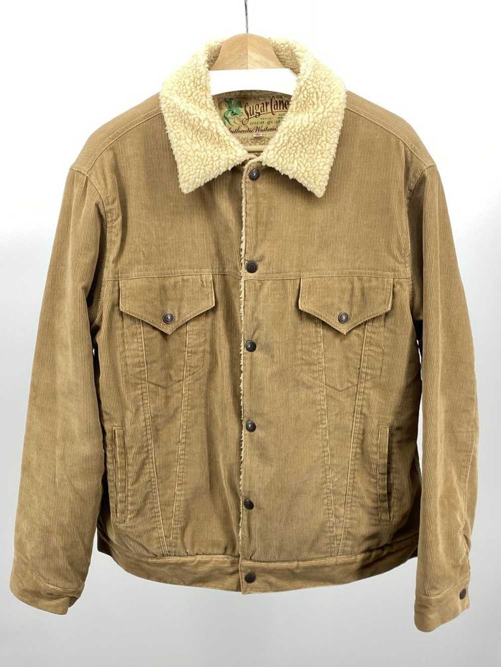 Sugar Cane Corduroy Sherpa Trucker - image 1