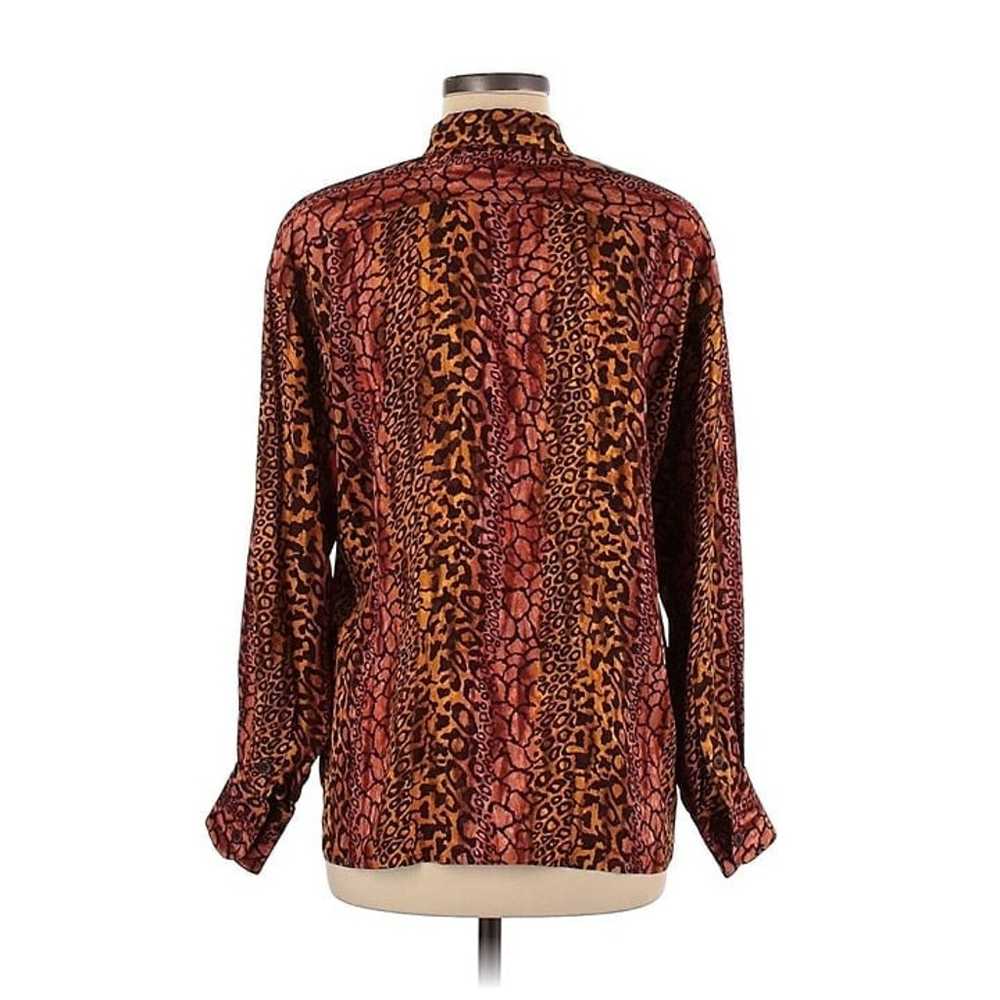 Escada by Margaretha Ley 100% Silk Blouse Shirt C… - image 2