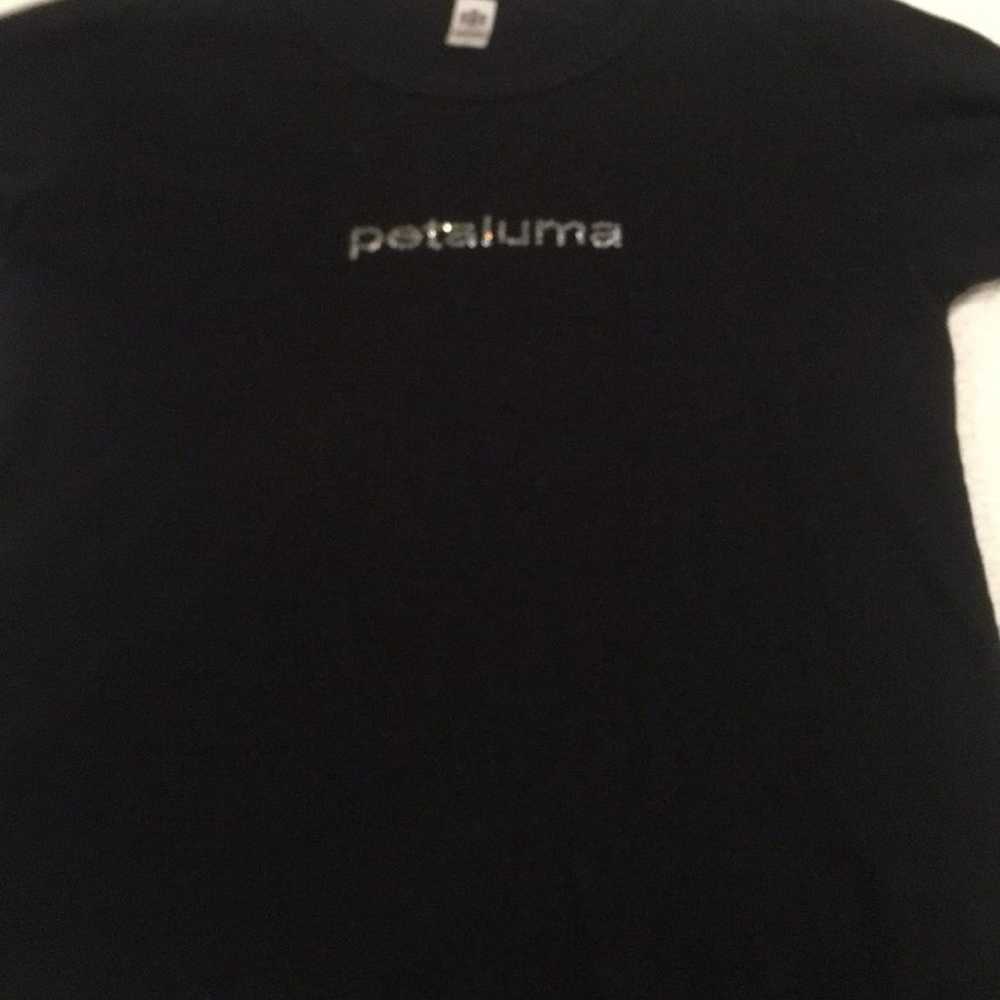 Vintage 90’s Shirt Petaluma Black TShirt - image 2