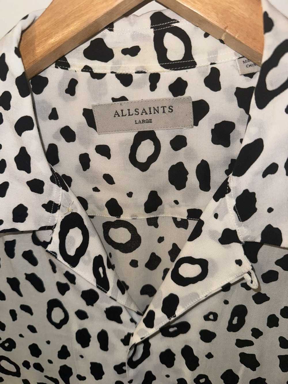 Allsaints White Leopard printed Shirt - image 2
