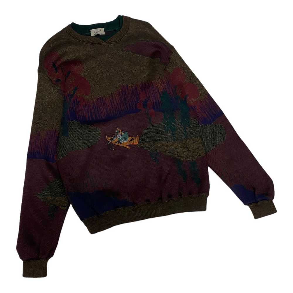 Aran Isles Knitwear × Coloured Cable Knit Sweater… - image 12