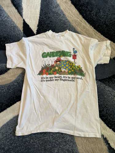 Streetwear × Vintage Single stitch gardening tee