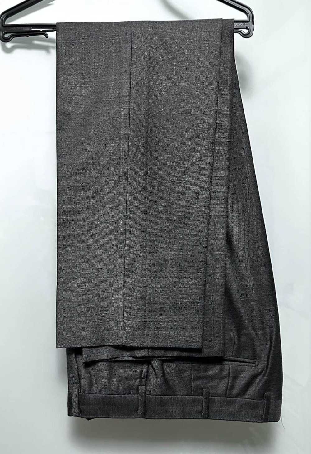 Issey Miyake Issey Miyake Dark Grey Pinstripe Suit - image 2