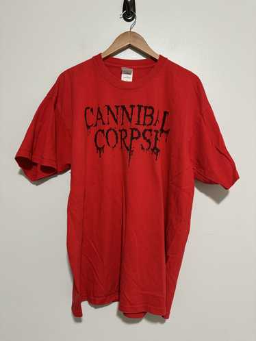 Tour Tee × Vintage Vintage Cannibal Corpse The Ti… - image 1