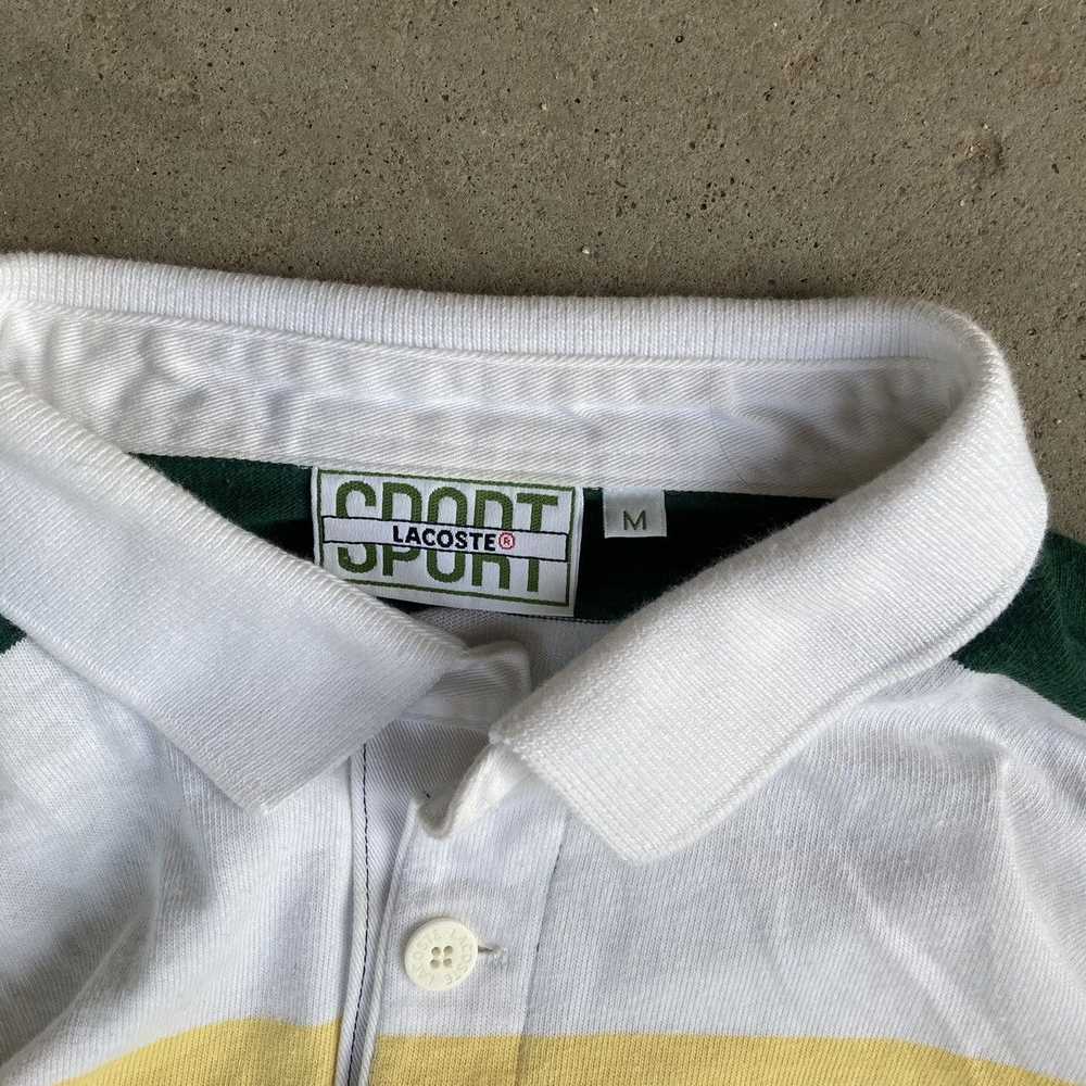 Lacoste × Vintage Rare 90s Vintage LACOSTE SPORT … - image 2