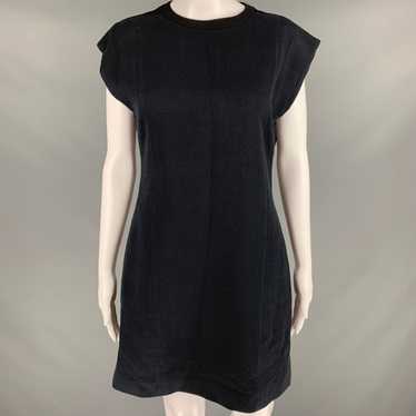 Helmut Lang Black Cotton Wool Textured Sleeveless… - image 1