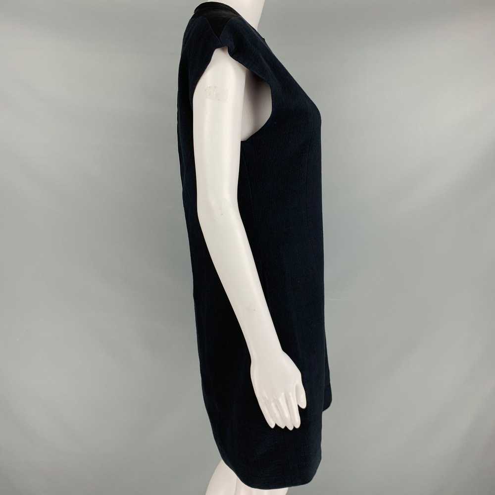 Helmut Lang Black Cotton Wool Textured Sleeveless… - image 3