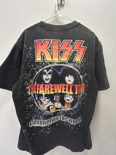 Band Tees × Kiss × Vintage Kiss The Farewell Tour 