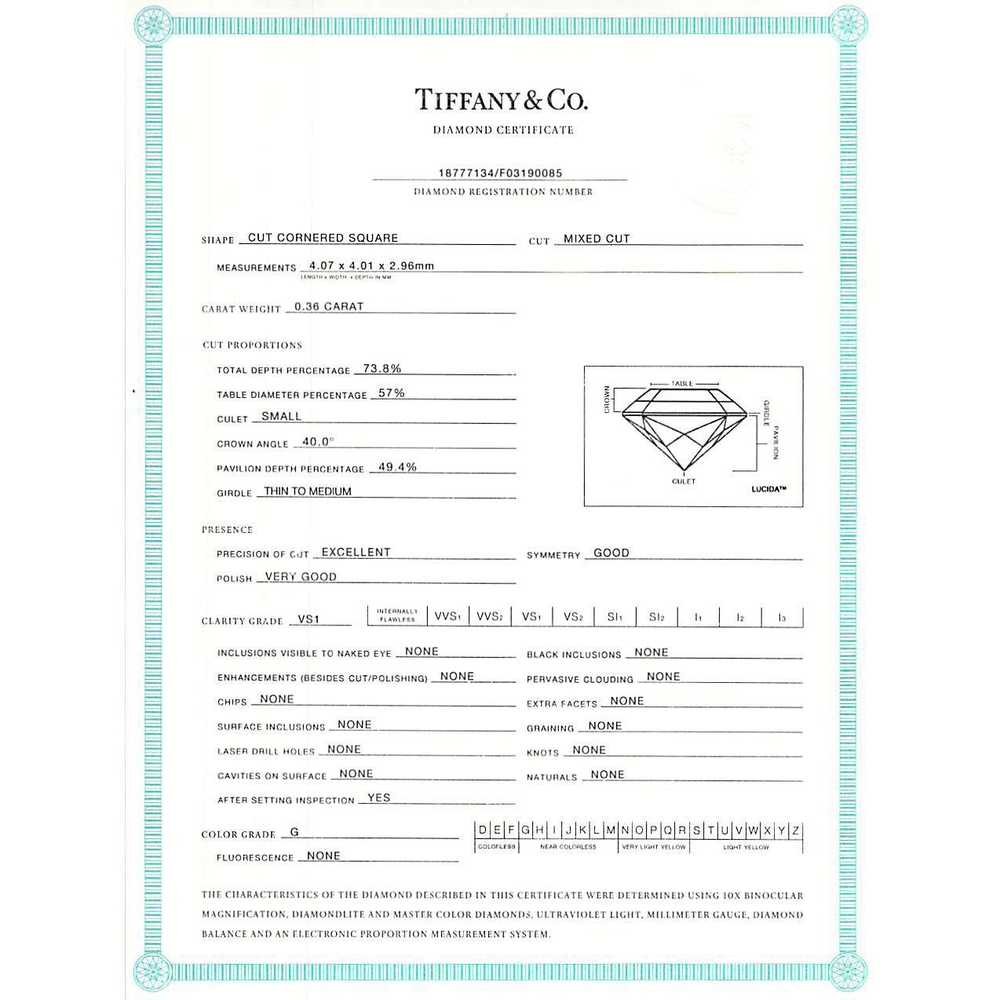 Tiffany & Co. Tiffany & Co. Lucida Diamond Engage… - image 5