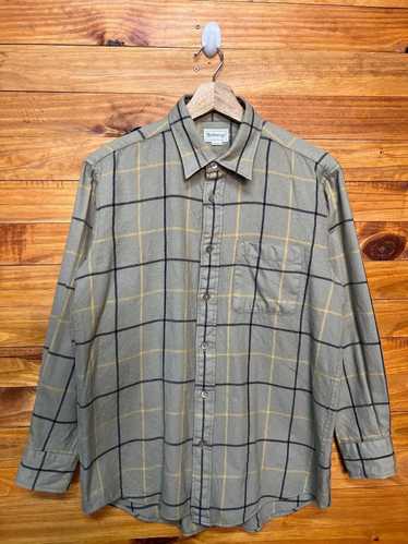 Burberry × Flannel BURBERRY WOOL SHIRT - image 1