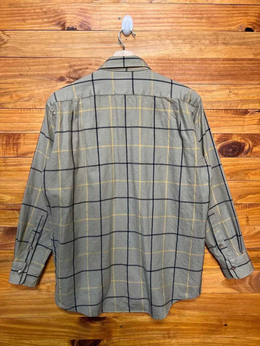 Burberry × Flannel BURBERRY WOOL SHIRT - image 8