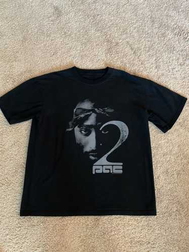 Vintage Tupac shirt cotton 2pac hip hop tee bootl… - image 1