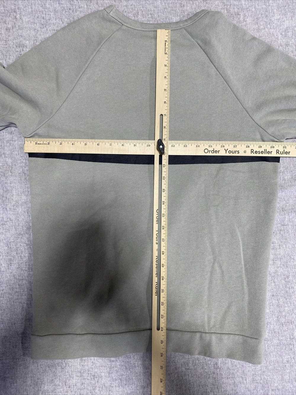 Onia Onia Sweatshirt Mens Large Grey Striped Swea… - image 6