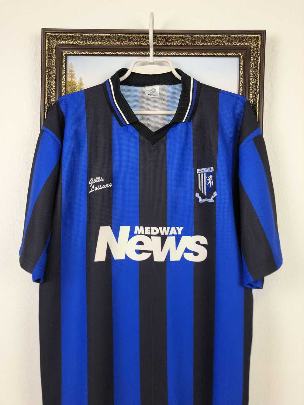 Soccer Jersey × Sportswear × Vintage Gillingham H… - image 2