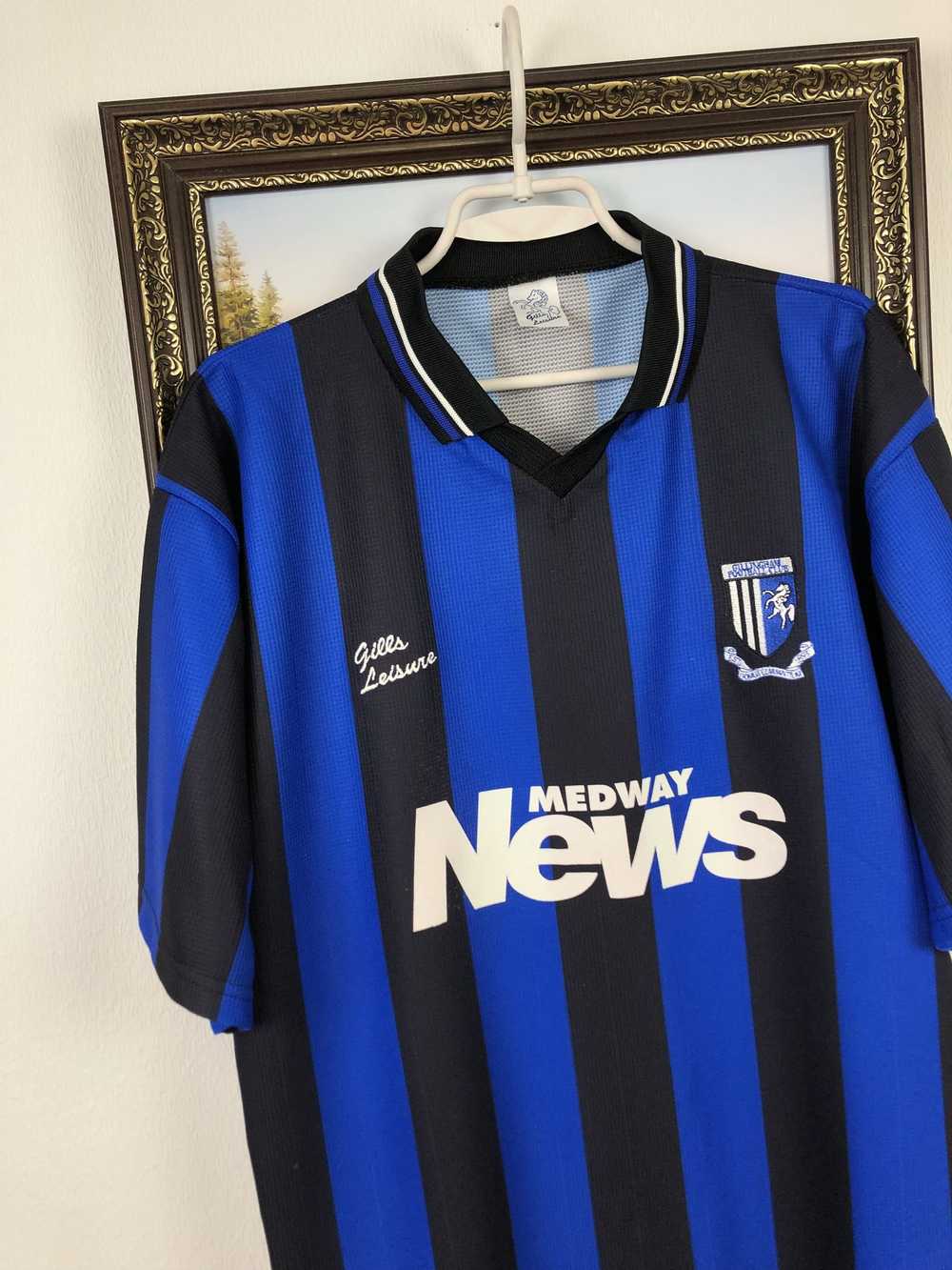 Soccer Jersey × Sportswear × Vintage Gillingham H… - image 3