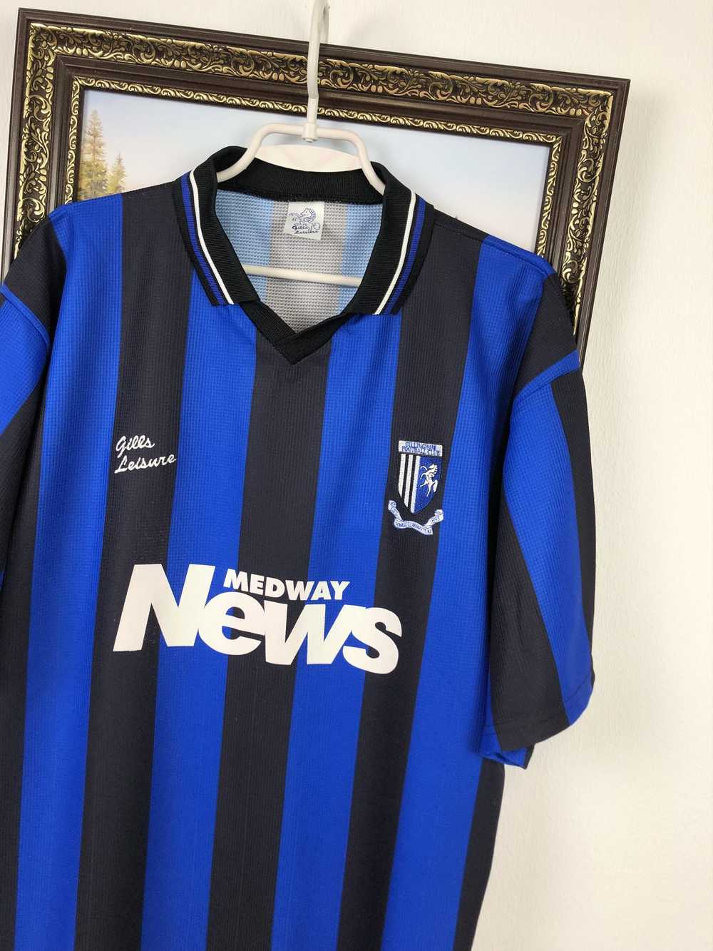 Soccer Jersey × Sportswear × Vintage Gillingham H… - image 4