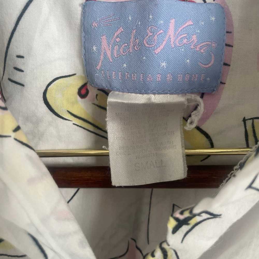 Rare HTF Nick & Nora Birthday Suit Print Pajama S… - image 12